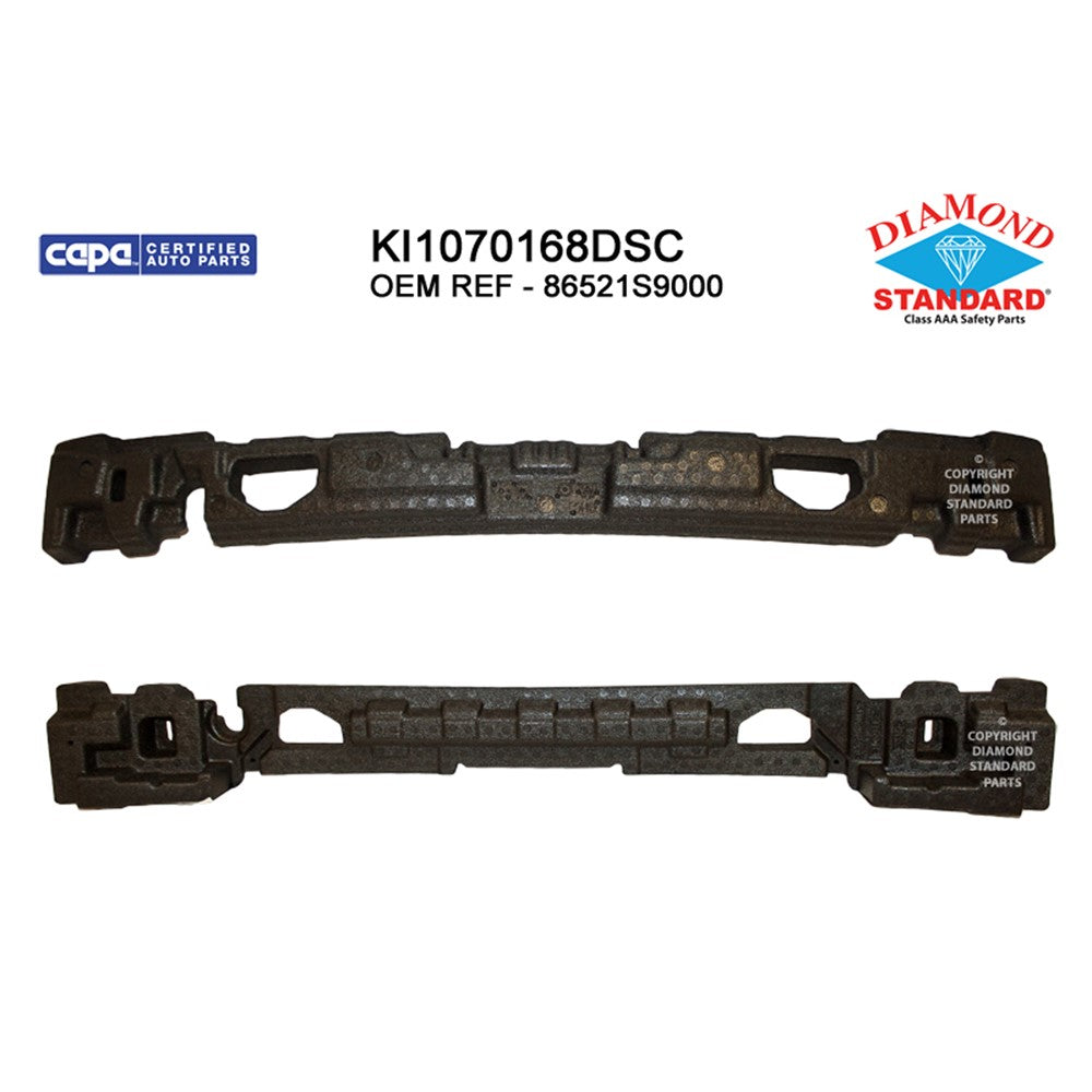 Front Bumper Impact Absorber 2020-2022 Kia Telluride