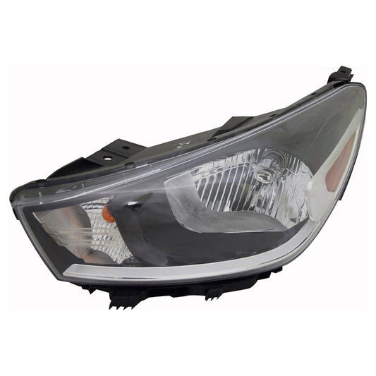 Front Left Driver Side Halogen Headlight Assembly 2018-2023 Kia Rio