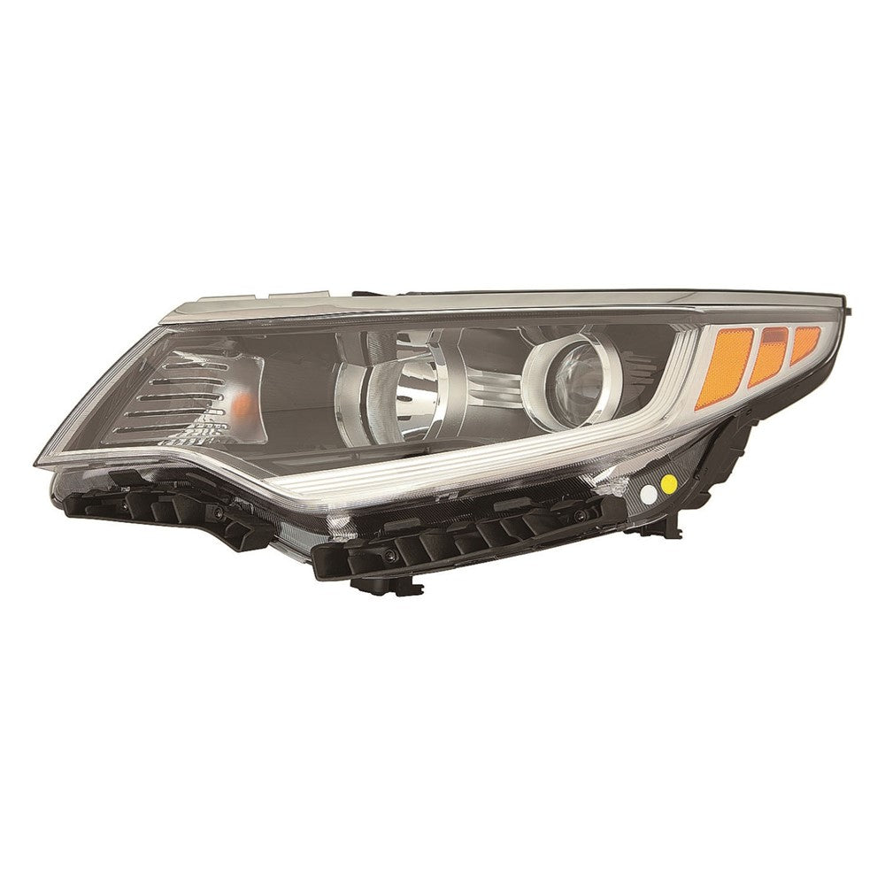 Front Left Driver Side Halogen Headlight Assembly 2016-2018 Kia Optima