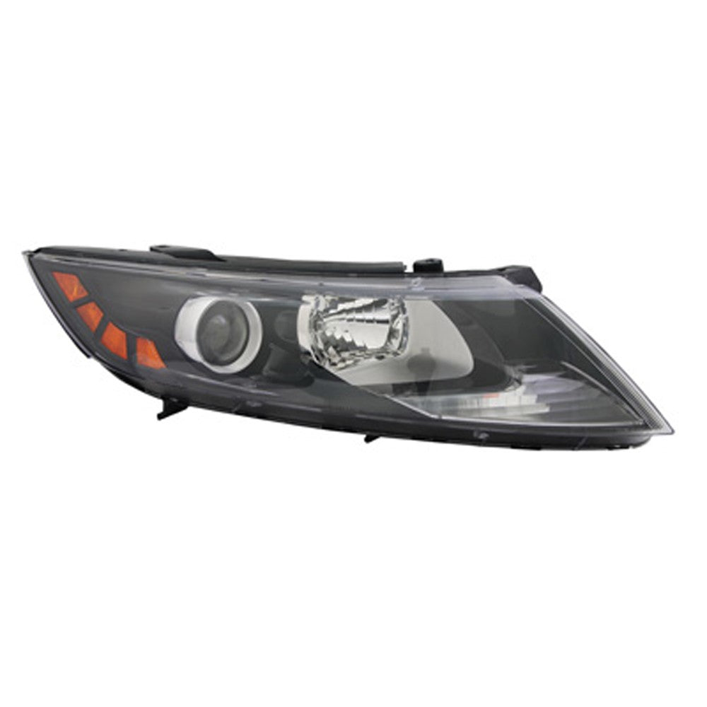 Front Right Passenger Side Halogen Headlight Assembly 2011 Kia Optima