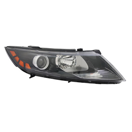 Front Right Passenger Side Halogen Headlight Assembly 2011 Kia Optima