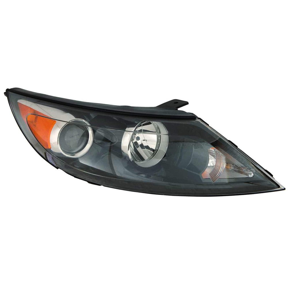 Front Right Passenger Side Halogen Headlight Assembly 2011-2012 Kia Sportage