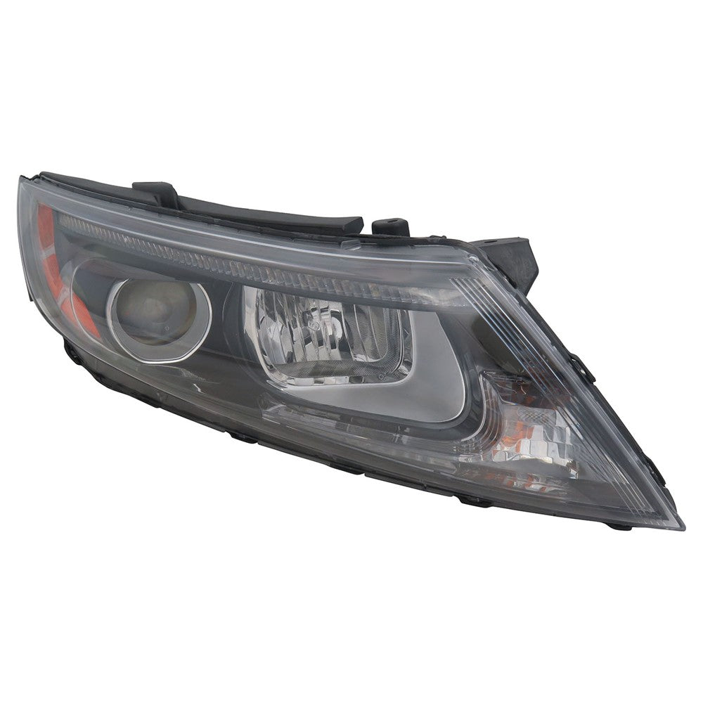 Front Right Passenger Side Halogen Headlight Assembly 2014-2015 Kia Optima