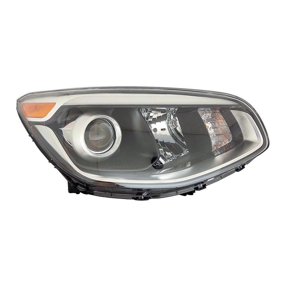Front Right Passenger Side Halogen Projector Headlight Assembly 2017-2019 Kia Soul