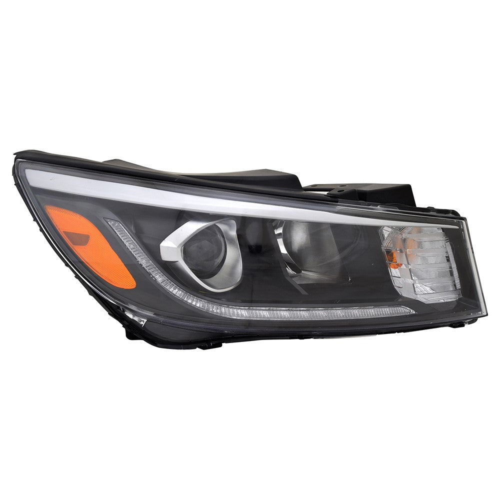 Front Right Passenger Side Halogen Projector Headlight Assembly 2019-2021 Kia Sedona