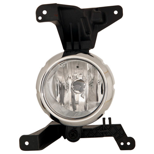 Front Left Driver Side Round Fog Light Assembly 2011-2013 Kia Sorento