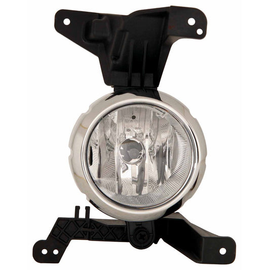 Front Right Passenger Side Round Fog Light Assembly 2011-2013 Kia Sorento