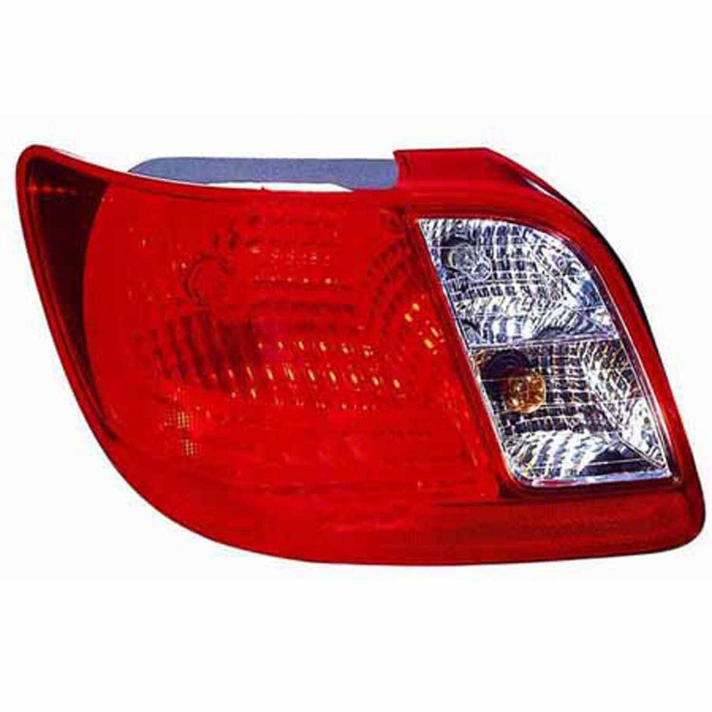 Rear Left Driver Side Tail Light Assembly 2006-2011 Kia Rio