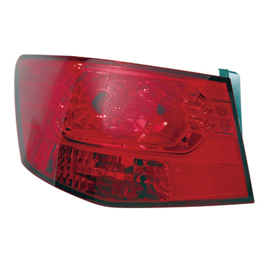 Rear Left Driver Side Outer Tail Light Assembly 2010-2013 Kia Forte