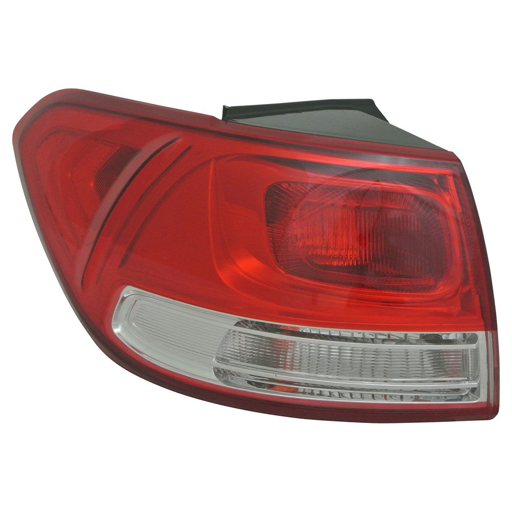 Rear Left Driver Side Outer Without Led Tail Light Assembly 2016-2018 Kia Sorento