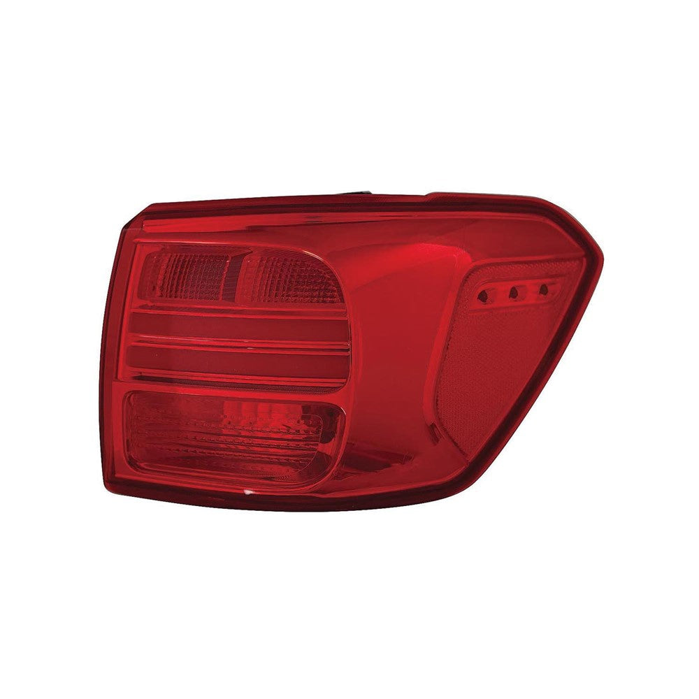 Rear Right Passenger Side Led Outer Tail Light Assembly 2017-2018 Kia Sedona
