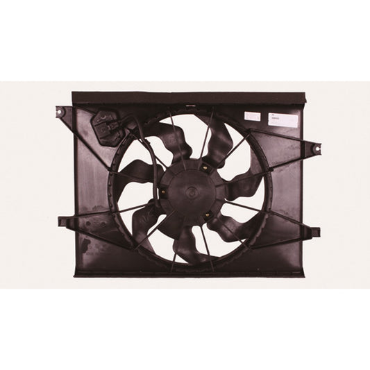 Radiator Condenser Single Fan Assembly 2010-2011 Kia Soul