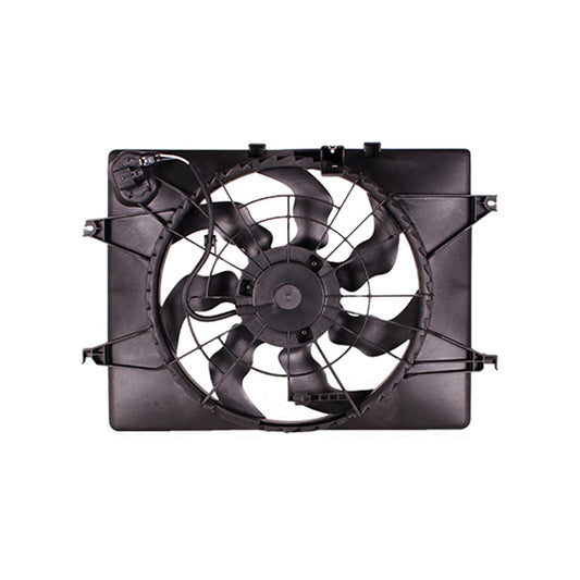 Radiator Fan Assembly For Models With 2.4l L4 2011-2013 Hyundai Sonata & Kia Optima