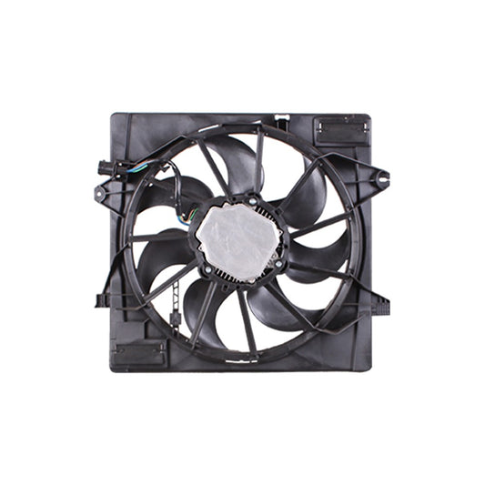 Radiator And Condenser Fan Assembly With One Big Fan 2021-2023 Hyundai Santa Fe & Kia Sorento