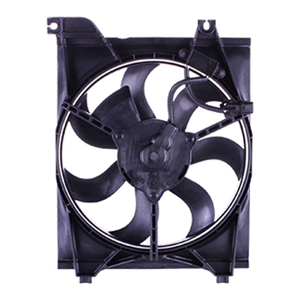 A C Condenser Fan Assembly 2006-2011 Kia Rio, Rio5