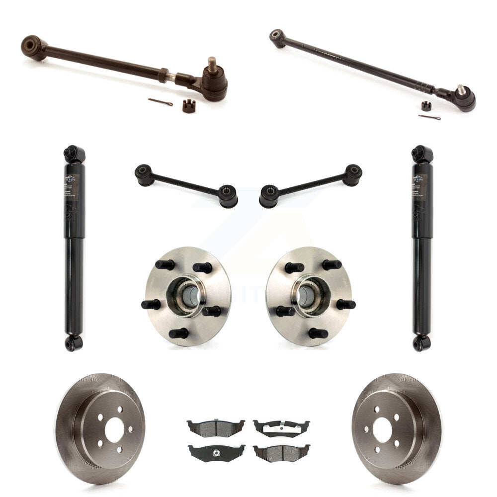 s Brake Bearings Suspension Rear Kit (11Pc) For Chrysler PT Cruiser Turbocharged