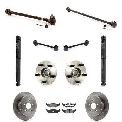 s Brake Pad Bearing Suspension Rear Kit (11Pc) For 2008-2010 Chrysler PT Cruiser
