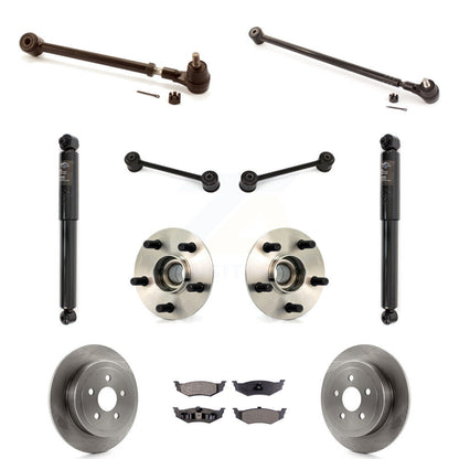 s Brake Pad Bearing Suspension Rear Kit (11Pc) For 2008-2010 Chrysler PT Cruiser