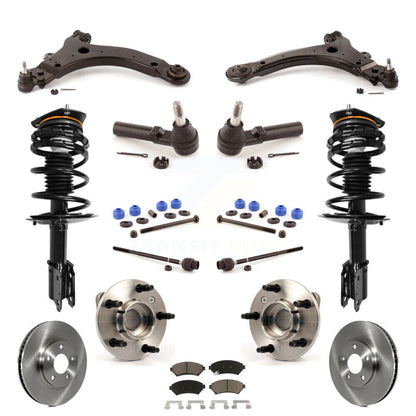 Rotors Brake Pads Bearings Suspension Front Kit (15Pc) For Chevrolet Monte Carlo