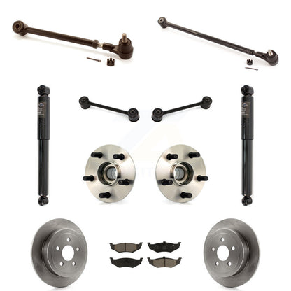 s Brake Pad Bearing Suspension Rear Kit (11Pc) For 2008-2010 Chrysler PT Cruiser