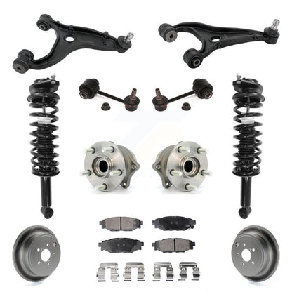 Disc Rotor Brake Pad Hub Bearing Control Arm Tie Rod End Complete Strut Assembly Coil Spring Shock S