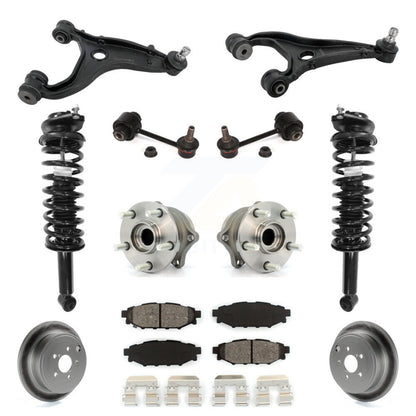 Disc Rotor Brake Pad Hub Bearing Control Arm Tie Rod End Complete Strut Assembly Coil Spring Shock S