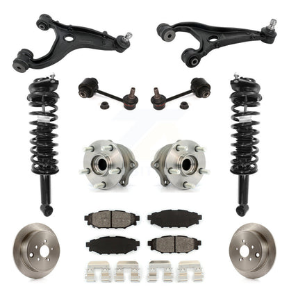 Disc Rotor Brake Pad Hub Bearing Control Arm Tie Rod End Complete Strut Assembly Coil Spring Shock S