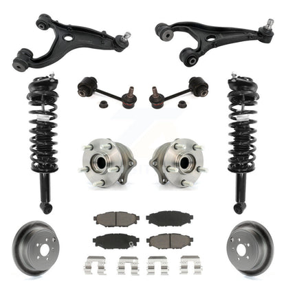 Disc Rotor Brake Pad Hub Bearing Control Arm Tie Rod End Complete Strut Assembly Coil Spring Shock S