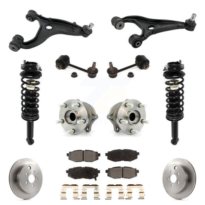 Disc Rotor Brake Pad Hub Bearing Control Arm Tie Rod End Complete Strut Assembly Coil Spring Shock S