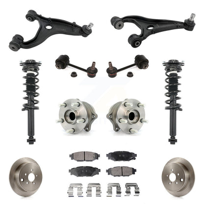 Disc Rotor Brake Pad Hub Bearing Control Arm Tie Rod End Complete Strut Assembly Coil Spring Shock S