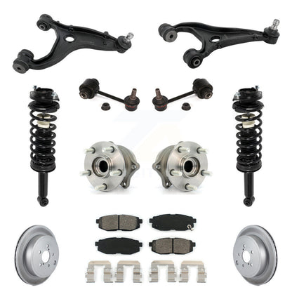 Disc Rotor Brake Pad Hub Bearing Control Arm Tie Rod End Complete Strut Assembly Coil Spring Shock S