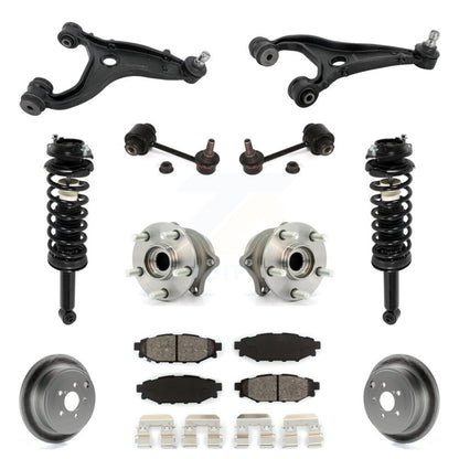 Disc Rotor Brake Pad Hub Bearing Control Arm Tie Rod End Complete Strut Assembly Coil Spring Shock S