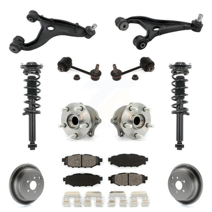 Disc Rotor Brake Pad Hub Bearing Control Arm Tie Rod End Complete Strut Assembly Coil Spring Shock S