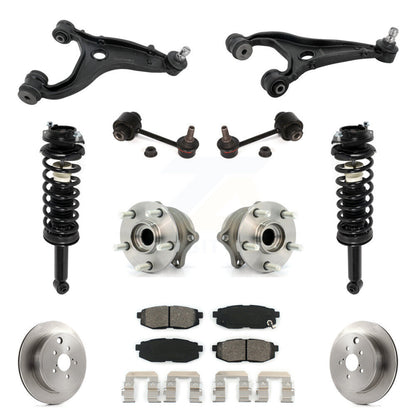 Disc Rotor Brake Pad Hub Bearing Control Arm Tie Rod End Complete Strut Assembly Coil Spring Shock S
