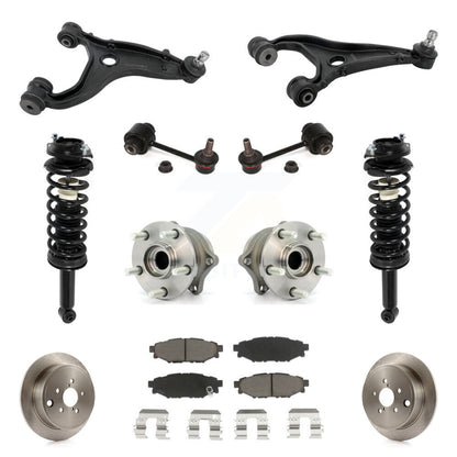 Disc Rotor Brake Pad Hub Bearing Control Arm Tie Rod End Complete Strut Assembly Coil Spring Shock S