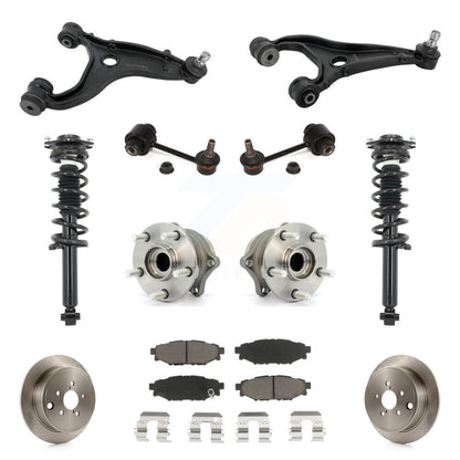 Disc Rotor Brake Pad Hub Bearing Control Arm Tie Rod End Complete Strut Assembly Coil Spring Shock S
