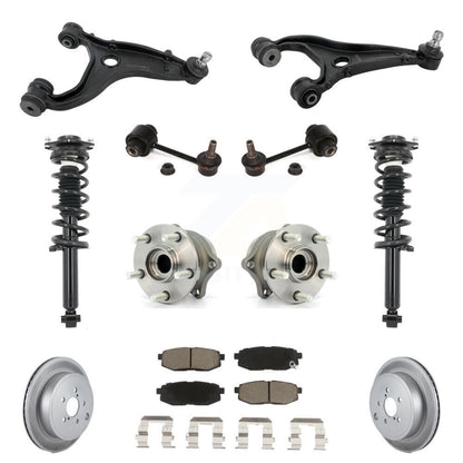 Disc Rotor Brake Pad Hub Bearing Control Arm Tie Rod End Complete Strut Assembly Coil Spring Shock S
