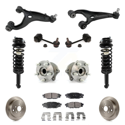 Disc Rotor Brake Pad Hub Bearing Control Arm Tie Rod End Complete Strut Assembly Coil Spring Shock S