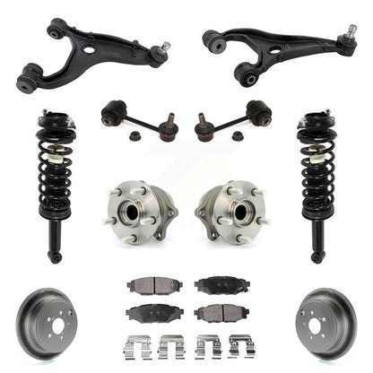 Disc Rotor Brake Pad Hub Bearing Control Arm Tie Rod End Complete Strut Assembly Coil Spring Shock S