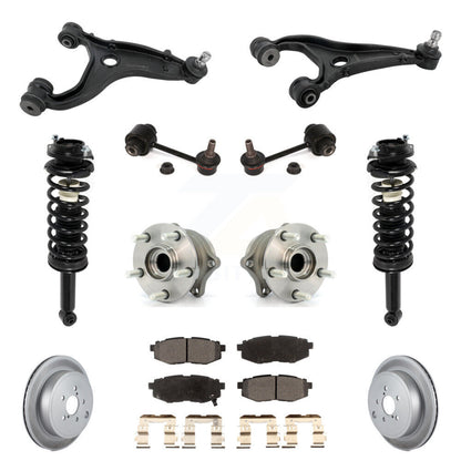 Disc Rotor Brake Pad Hub Bearing Control Arm Tie Rod End Complete Strut Assembly Coil Spring Shock S