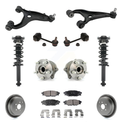 Disc Rotor Brake Pad Hub Bearing Control Arm Tie Rod End Complete Strut Assembly Coil Spring Shock S