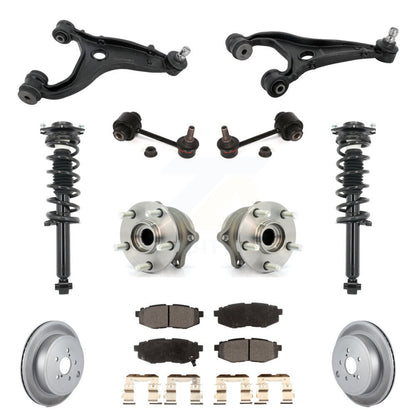 Disc Rotor Brake Pad Hub Bearing Control Arm Tie Rod End Complete Strut Assembly Coil Spring Shock S
