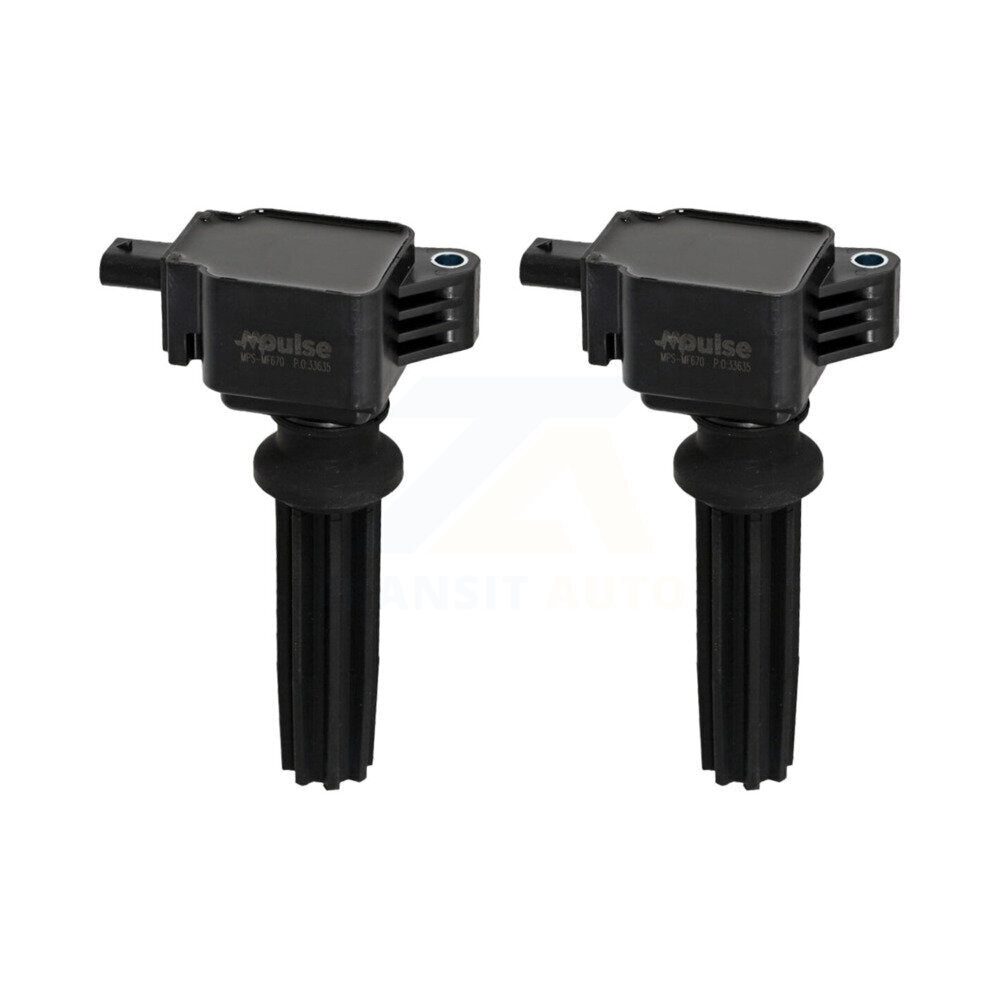 Ignition Coil (2 Pack) For Ford Escape Focus Edge Fusion Explorer Mustang Land