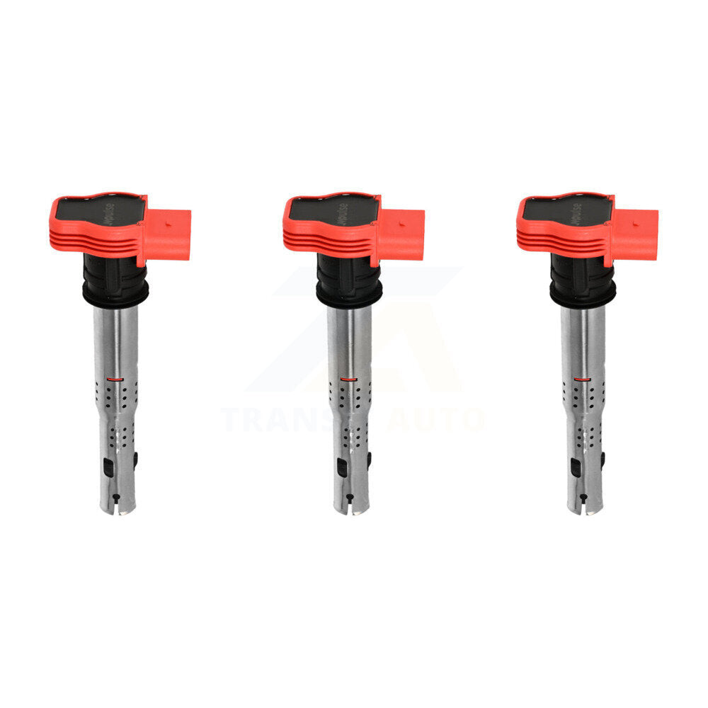 Ignition Coil (3 Pack) For Audi Q5 Q7 A4 Quattro Porsche Cayenne Volkswagen A6