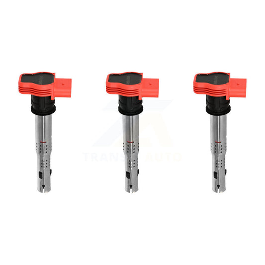 Ignition Coil (3 Pack) For Audi Q5 Q7 A4 Quattro Porsche Cayenne Volkswagen A6