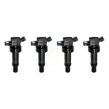 Ignition Coil (4 Pack) For Hyundai Kia Accent Soul Rio Veloster