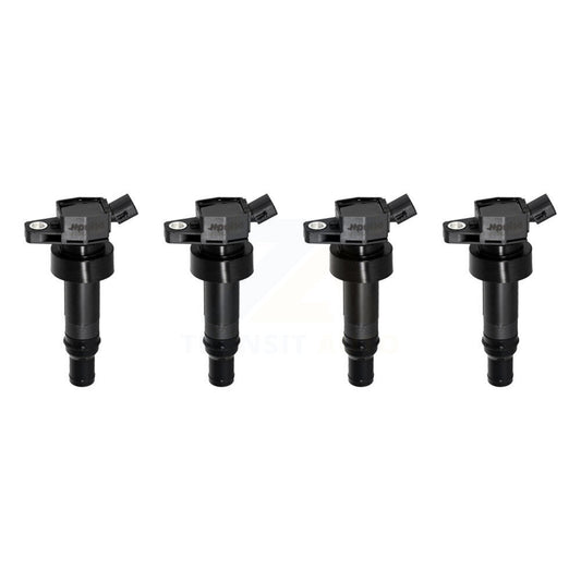 Ignition Coil (4 Pack) For Hyundai Kia Accent Soul Rio Veloster