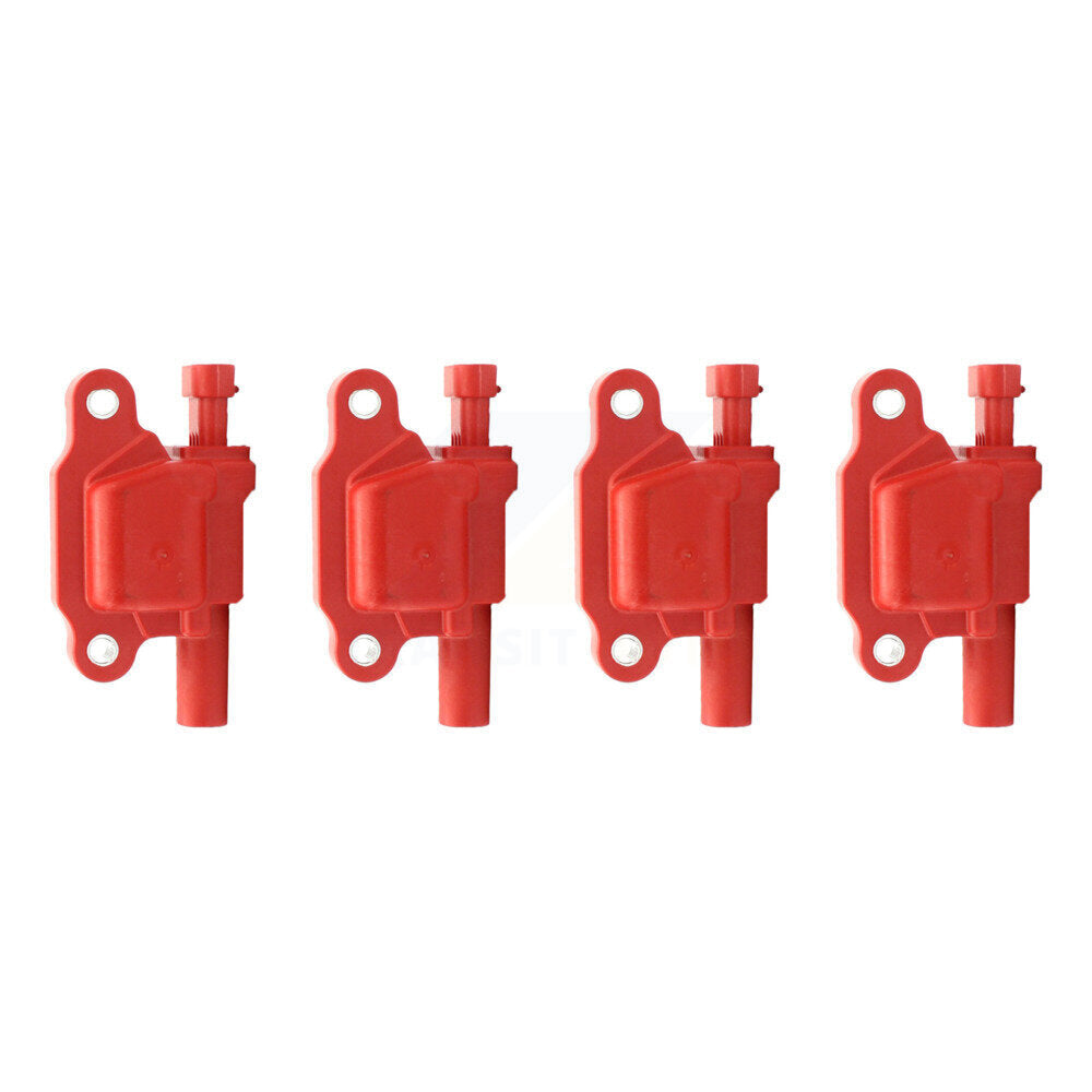 Ignition Coil (4 Pack) For Chevrolet GMC Silverado 1500 Sierra Cadillac Tahoe XL