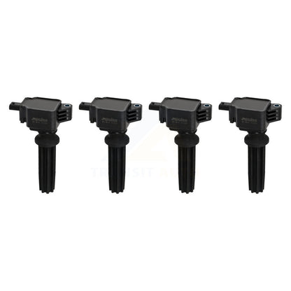 Ignition Coil (4 Pack) For Ford Escape Focus Edge Fusion Explorer Mustang Land