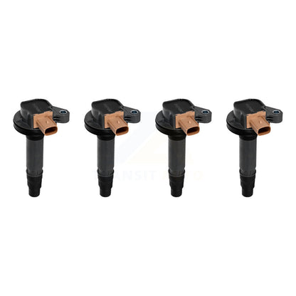 Ignition Coil (4 Pack) For Ford F-150 Transit-250 Explorer Transit-150 HD Flex